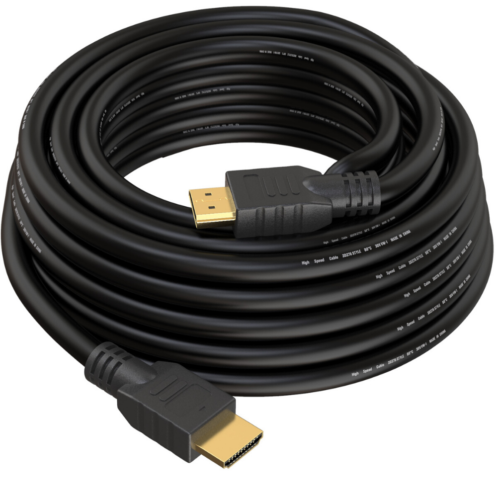 10M HDMI Cable | Full HD 1080p 3D | Long High Speed Lead | Black