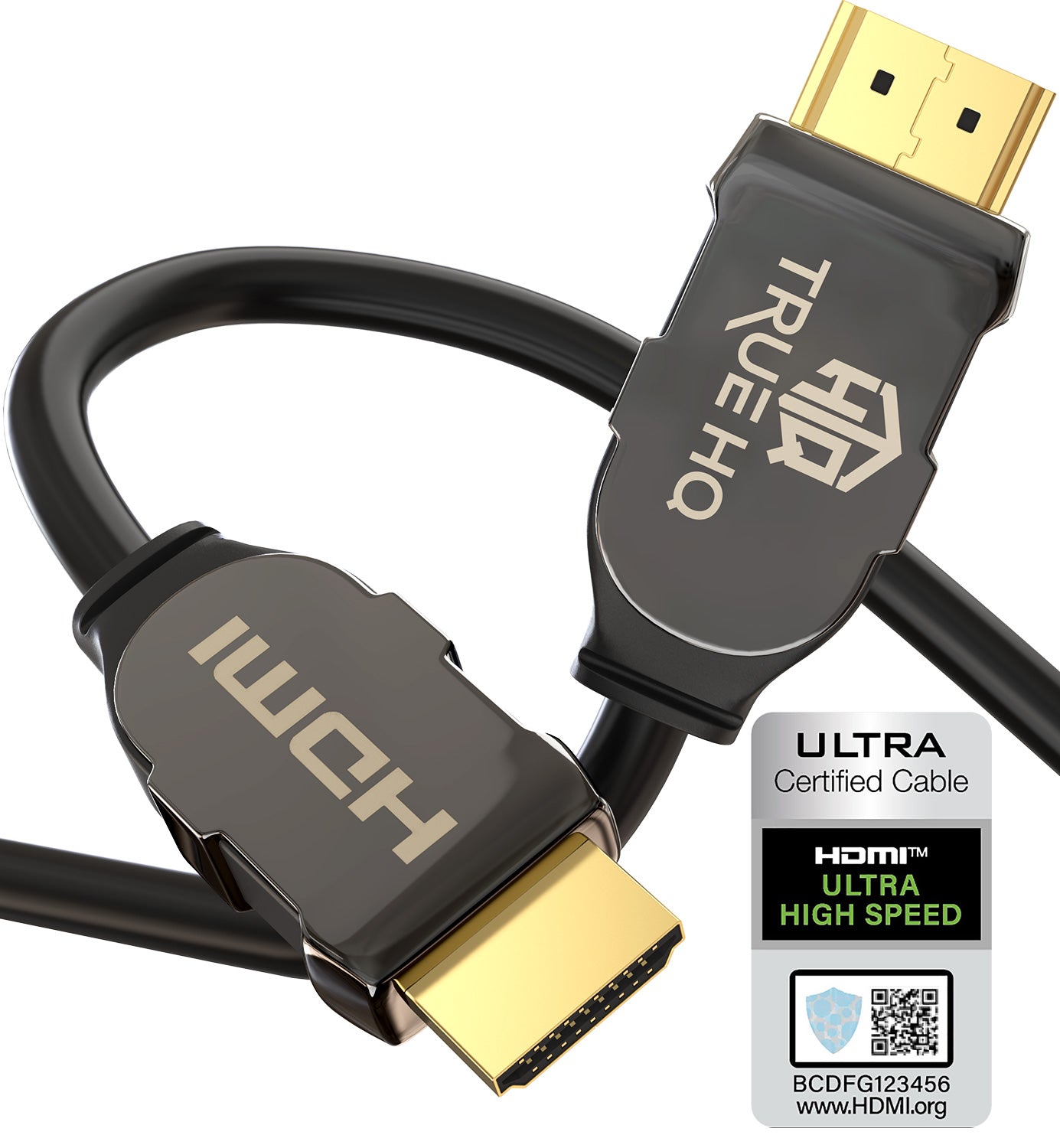 3M HDMI 2.1 Cable Certified | 8K Ultra High Speed | 4K@120Hz | Zinc Alloy Head