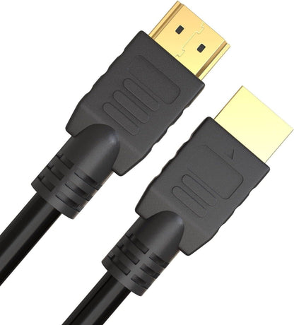 6M HDMI Cable | Full HD 1080p 3D | Long High Speed Lead | Black