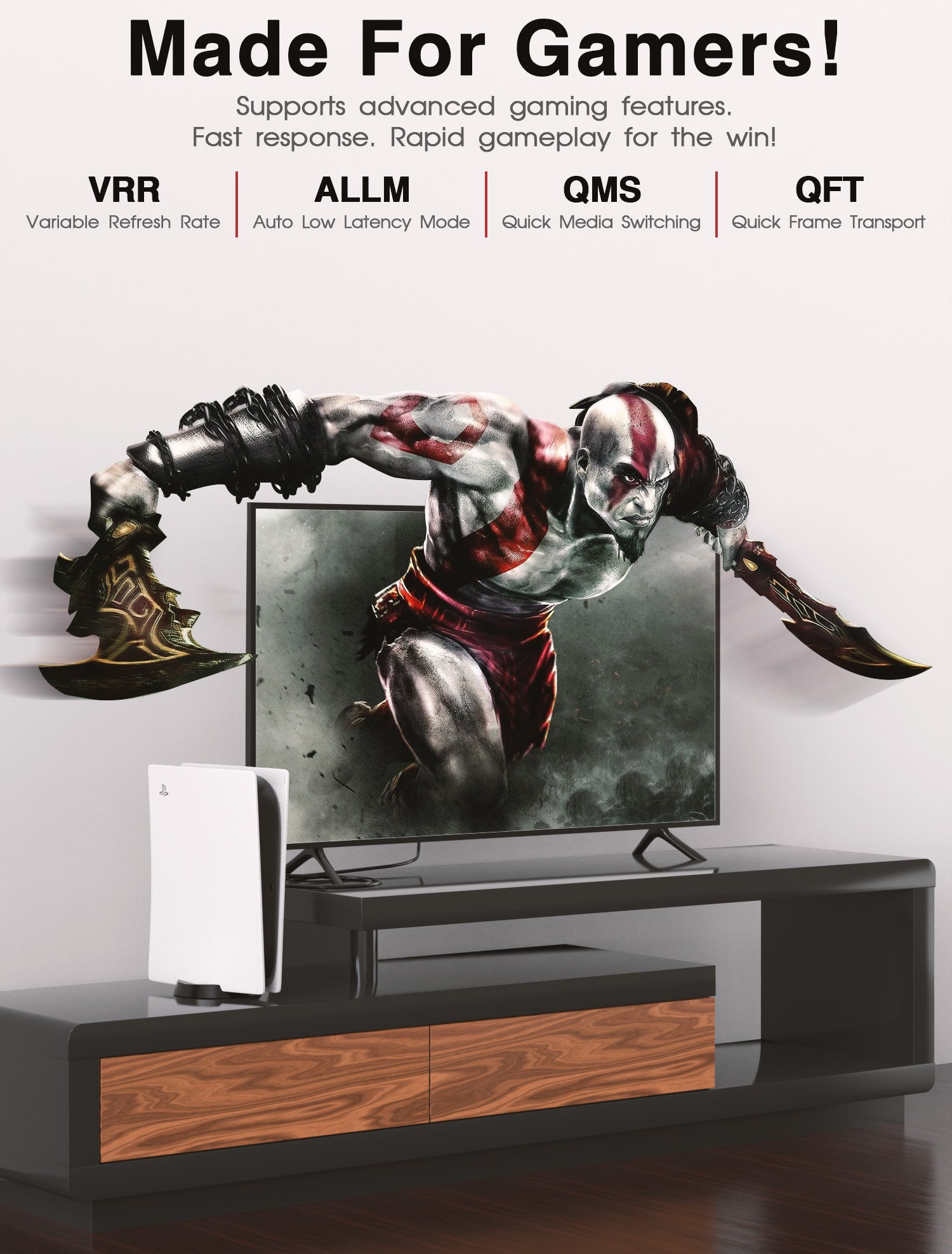 1M HDMI 2.1 Cable | 8K Ultra High Speed | 4K@120Hz | Zinc Alloy Head
