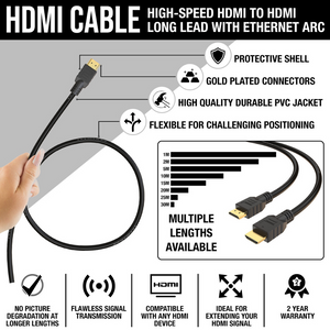 25M HDMI Cable v1.4 by True HQ™