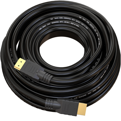 15M HDMI Cable | Full HD 1080p 3D | Long High Speed Lead | Black